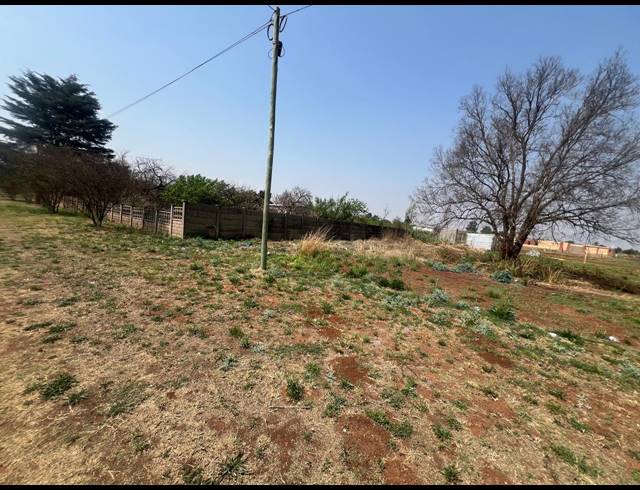1,404M² VACANT LAND FOR SALE IN KLIPRIVIER